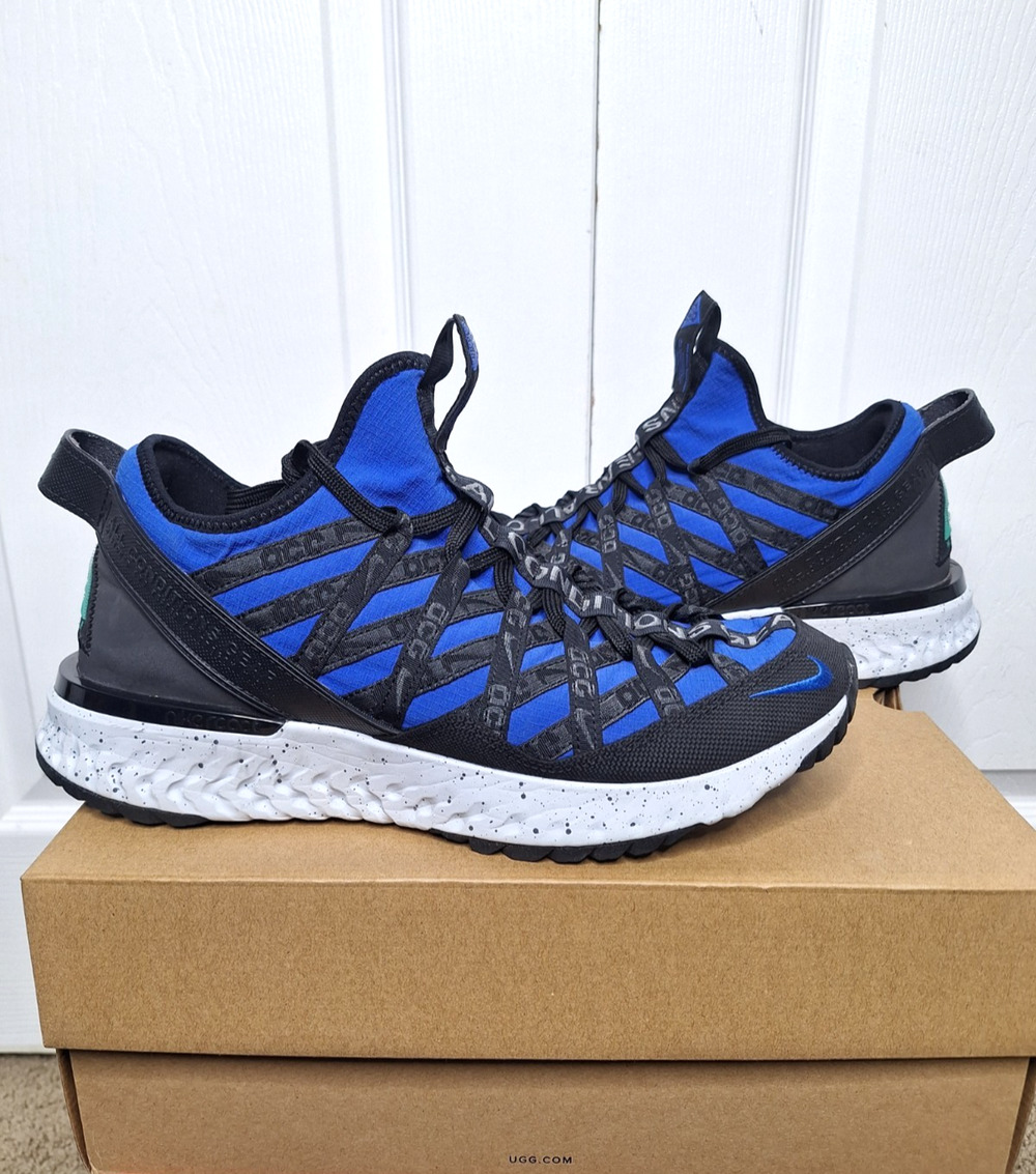 Nike ACG React Terra Gobe Hyper Royal Black Lucid Green BV6344-400 sz 10.5